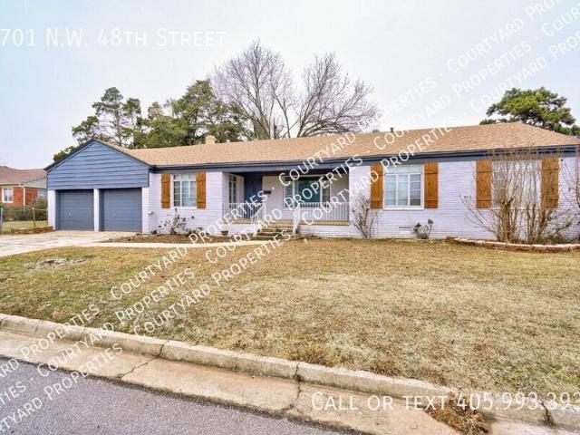 3 BR, 2 BA Apartment 2701 N.W. 48th Street, Oklahoma City, OK 73112
