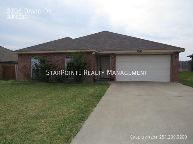 3 BR, 2 BA Apartment 2706 David Drive, Killeen, TX 76542