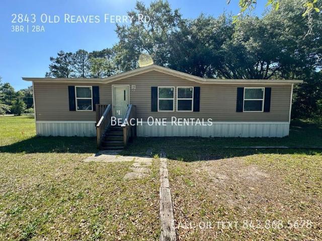 3 BR, 2 BA Apartment 2843 Old Reaves Ferry Rd, Conway, SC 29526