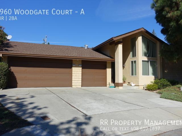 3 BR, 2 BA Apartment 2960 Woodgate Court, San Jose, CA 95118