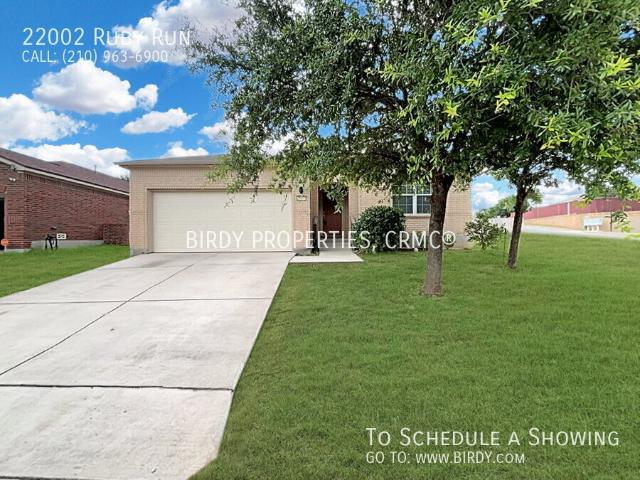 3 BR, 2 BA Apartment 22002 Ruby Run, San Antonio, TX 78259