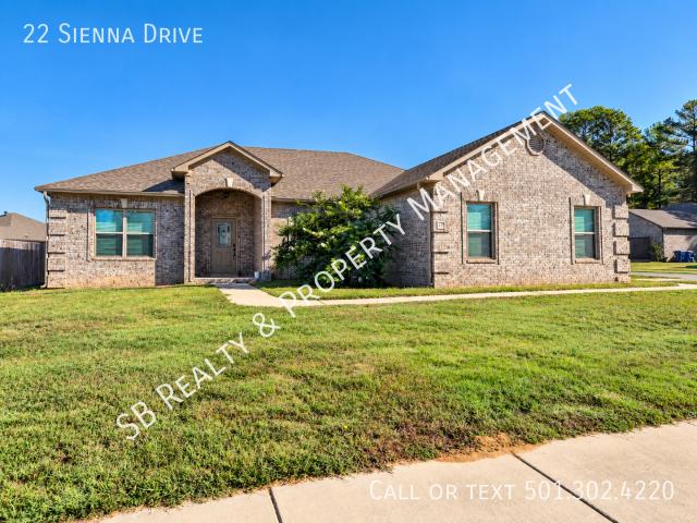 3 BR, 2 BA Apartment 22 Sienna Drive, Cabot, AR 72023