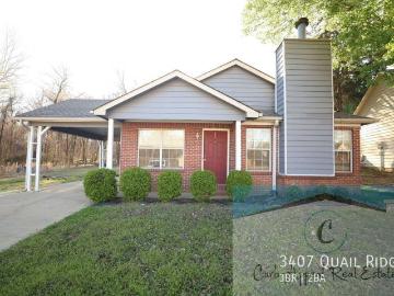 3 BR, 2 BA Apartment 3407 Quail Ridge, Jonesboro, AR 72404
