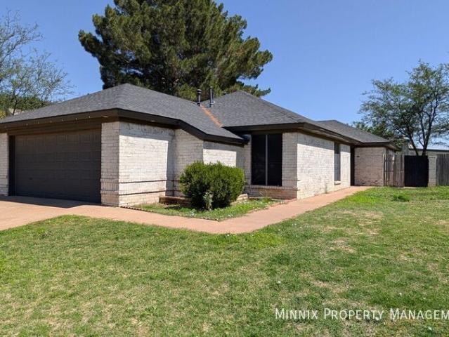 3 BR, 2 BA Apartment 3409 103rd St. LO, Lubbock, TX 79423