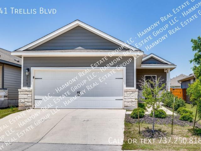 3 BR, 2 BA Apartment 341 Trellis Blvd, Leander, TX 78641