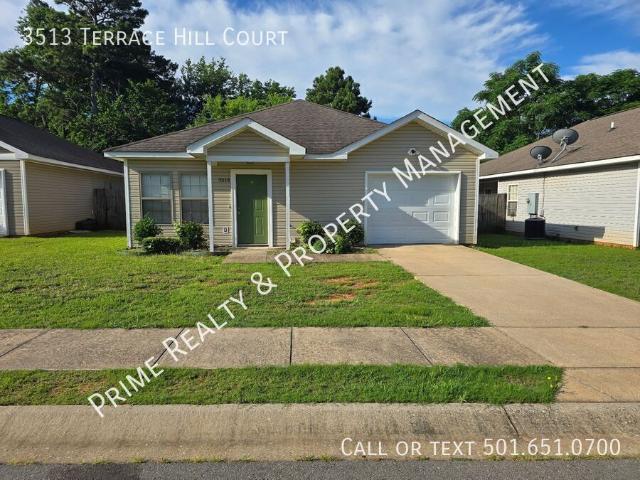3 BR, 2 BA Apartment 3513 Terrace Hill Court, Benton, AR 72019
