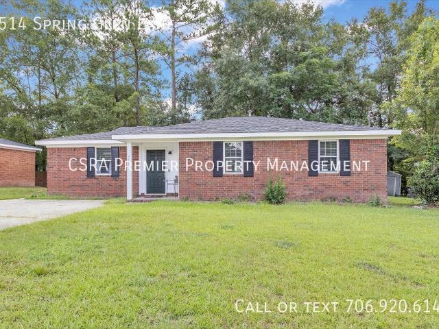 3 BR, 2 BA Apartment 3514 Spring Glen Lane, Augusta, GA 30906