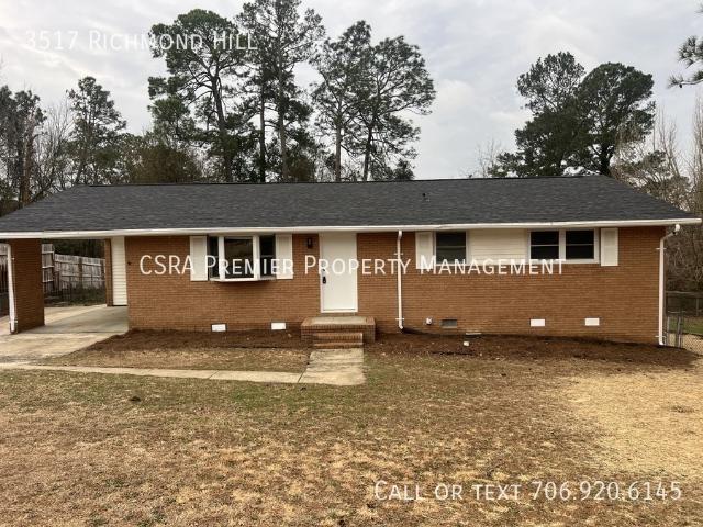 3 BR, 2 BA Apartment 3517 Richmond Hill, Augusta, GA 30906