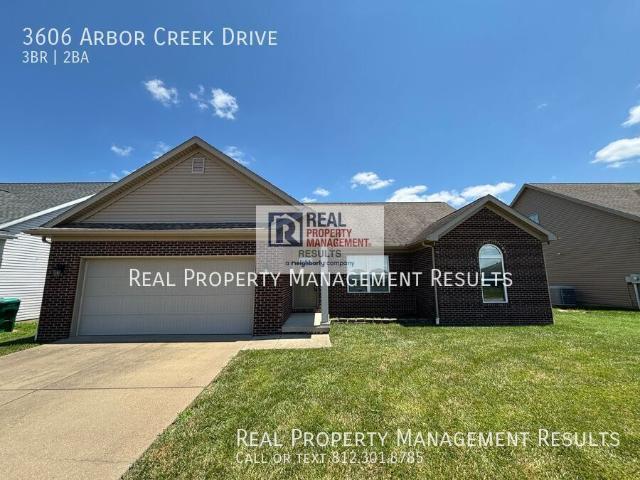 3 BR, 2 BA Apartment 3606 Arbor Creek Drive, Newburgh, IN 47630
