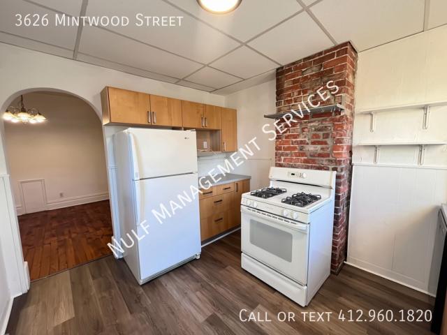 3 BR, 2 BA Apartment 3626 Mintwood Street, Pittsburgh, PA 15201