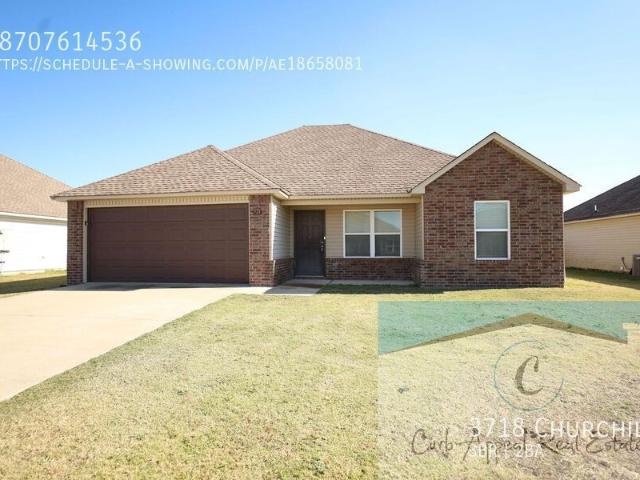 3 BR, 2 BA Apartment 3718 Churchill, Jonesboro, AR 72404