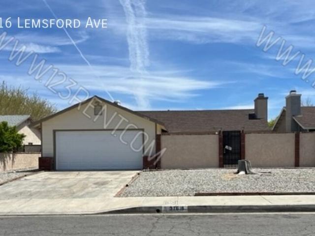 3 BR, 2 BA Apartment 37616 Lemsford Ave, Palmdale, CA 93550