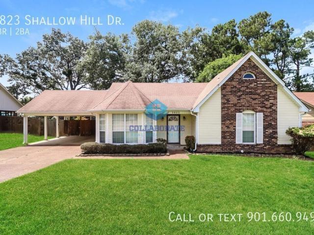 3 BR, 2 BA Apartment 3823 Shallow Hill Dr Bartlett, TN 38135