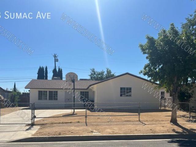 3 BR, 2 BA Apartment 38508 Sumac Ave, Palmdale, CA 93550