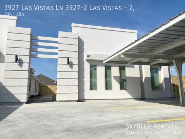 3 BR, 2 BA Apartment 3927 Las Vistas Ln 3927 2 Las Vistas, Mercedes, TX 78596