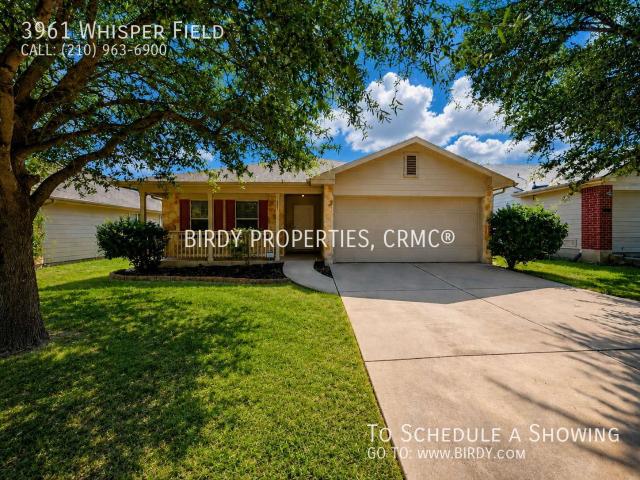 3 BR, 2 BA Apartment 3961 Whisper Field, Schertz, TX 78108