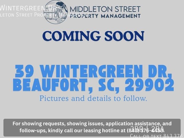 3 BR, 2 BA Apartment 39 Wintergreen Dr, Beaufort, SC 29902