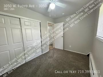 3 BR, 2 BA Apartment 3050 W. Floyd Ave, Denver, CO 80110