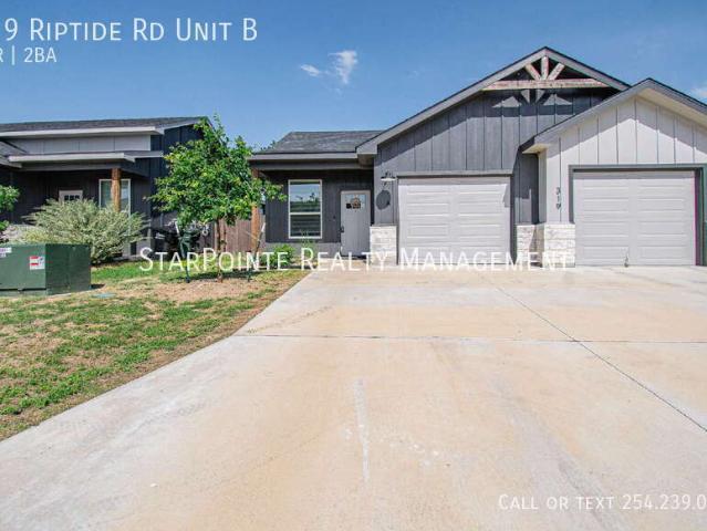 3 BR, 2 BA Apartment 319 Riptide Rd Unit B, Temple, TX 76501