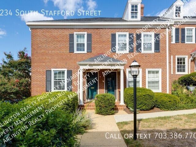 3 BR, 2 BA Apartment 3234 South Stafford Street, Arlington, VA 22206