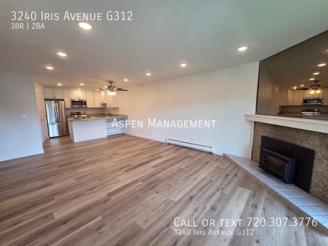 3 BR, 2 BA Apartment 3240 Iris Avenue G312, Boulder, CO 80301