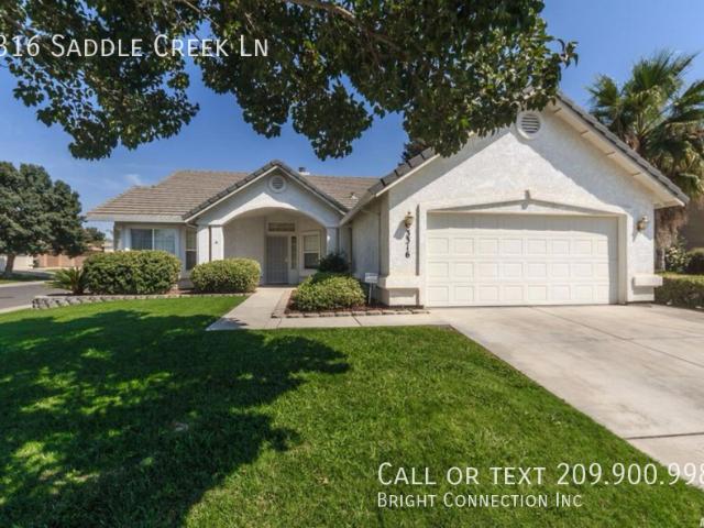 3 BR, 2 BA Apartment 3316 Saddle Creek Ln, Modesto, CA 95355
