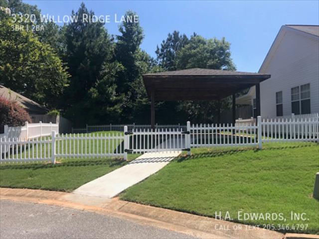 3 BR, 2 BA Apartment 3320 Willow Ridge Lane, Tuscaloosa, AL 35405