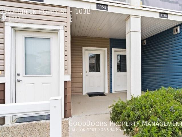 3 BR, 2 BA Apartment 3367 Green Poppy St, Regina, SK S4V 3P6