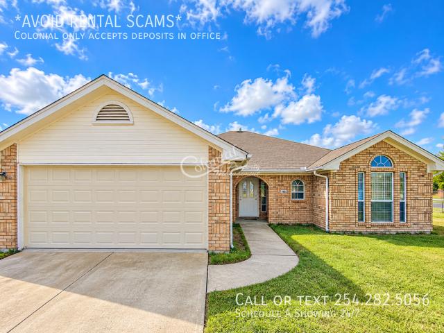3 BR, 2 BA Apartment 4402 Mallard Ln Killeen, TX 76542