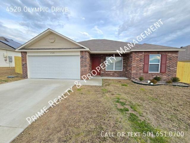 3 BR, 2 BA Apartment 4520 Olympic Drive, Benton, AR 72019
