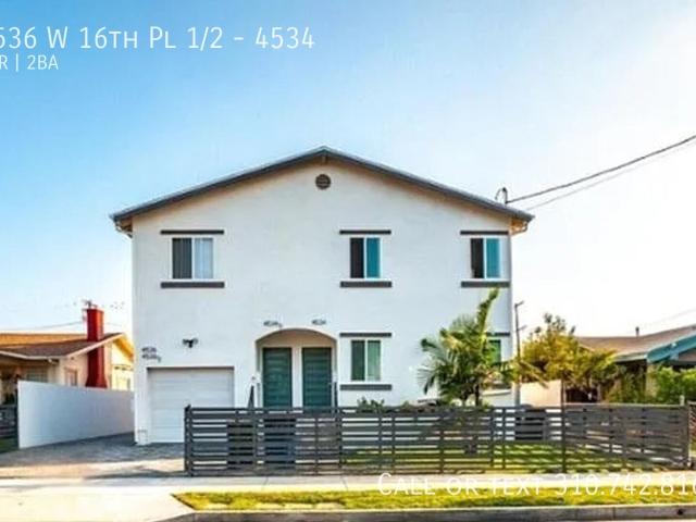 3 BR, 2 BA Apartment 4536 W 16th Pl 1/2, Los Angeles, CA 90019