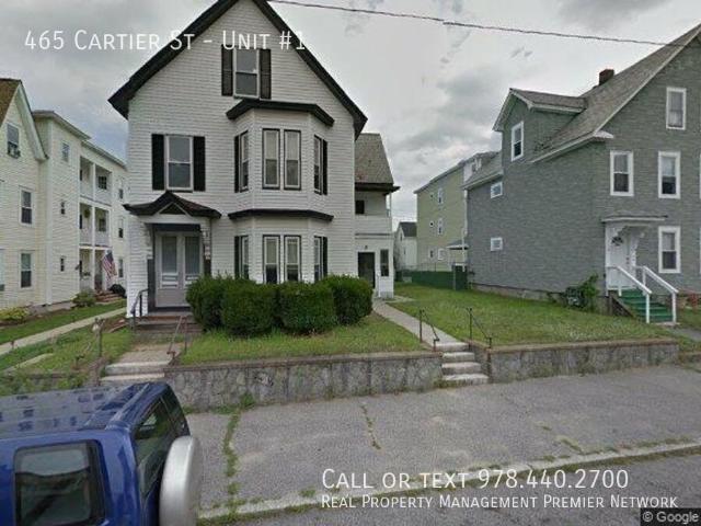 3 BR, 2 BA Apartment 465 Cartier St, Manchester, NH 03102