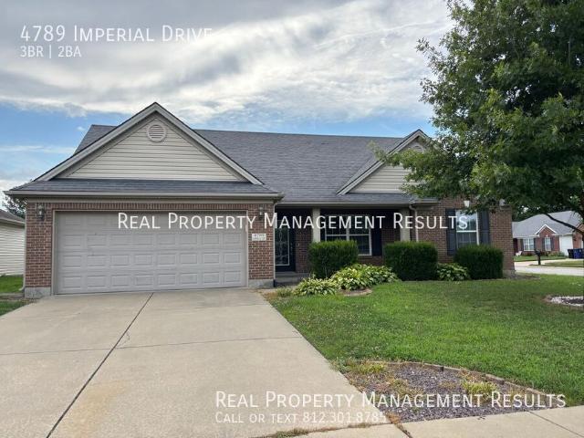 3 BR, 2 BA Apartment 4789 Imperial Drive, Newburgh, IN 47630