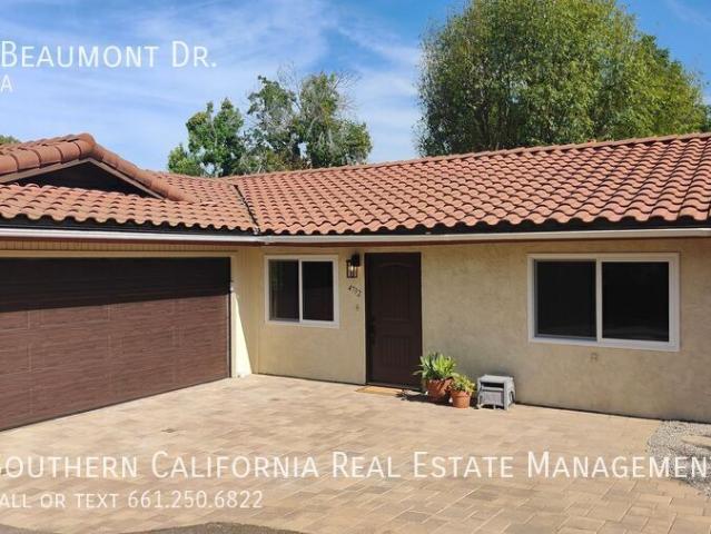 3 BR, 2 BA Apartment 4792 Beaumont Dr La Mesa, CA 91941