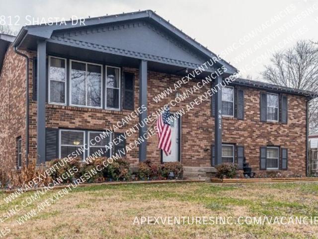 3 BR, 2 BA Apartment 4812 Shasta Dr, Old Hickory, TN 37138