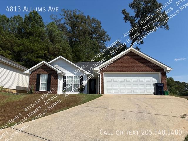 3 BR, 2 BA Apartment 4813 Allums Ave, Northport, AL 35473