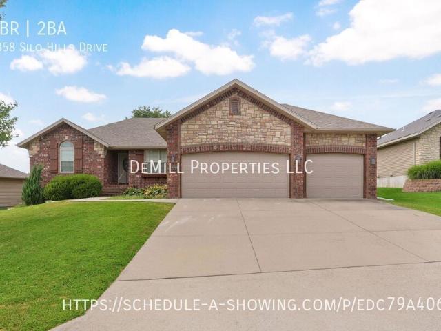 3 BR, 2 BA Apartment 4858 Silo Hills Drive, Springfield, MO 65802