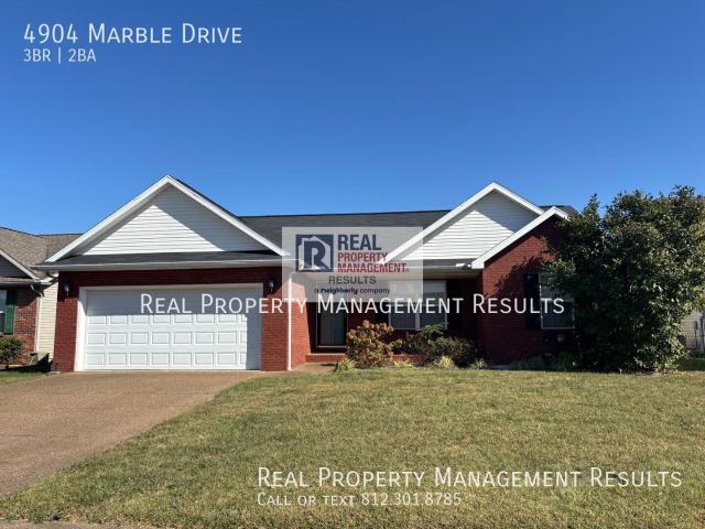 3 BR, 2 BA Apartment 4904 Marble Drive, Newburgh, IN 47630