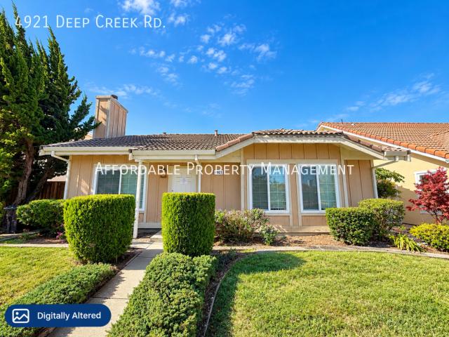 3 BR, 2 BA Apartment 4921 Deep Creek Rd Fremont, CA 94555