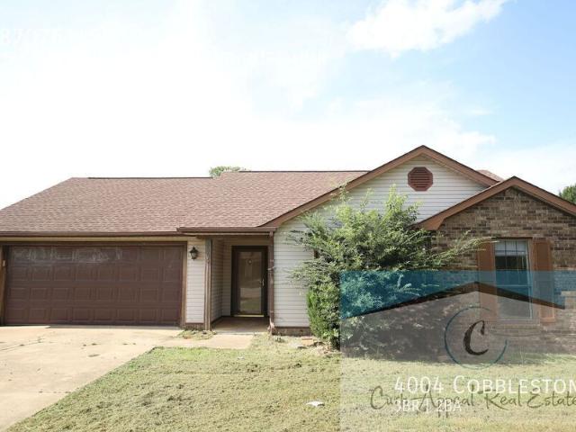 3 BR, 2 BA Apartment 4004 Cobblestone, Jonesboro, AR 72401