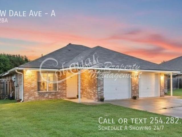 3 BR, 2 BA Apartment 406 W Dale Ave, Nolanville, TX 76559
