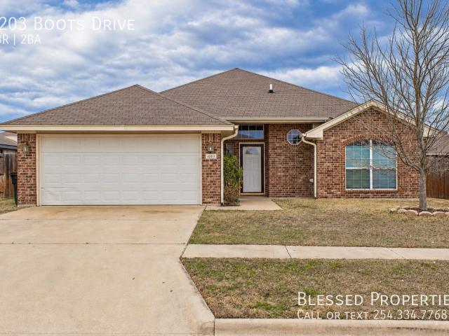 3 BR, 2 BA Apartment 4203 Boots Drive, Killeen, TX 76549