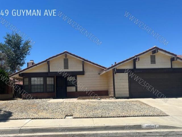 3 BR, 2 BA Apartment 42949 GUYMAN AVE, LANCASTER, CA 93536
