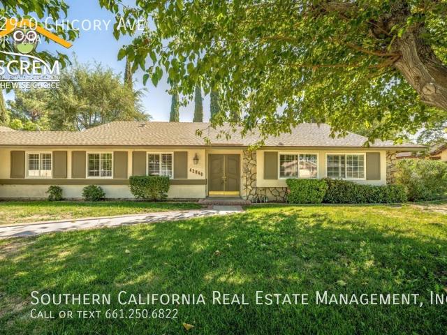 3 BR, 2 BA Apartment 42940 Chicory Ave, Lancaster, CA 93534