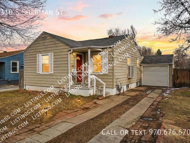 3 BR, 2 BA Apartment 4310 S Sherman St, Englewood, CO 80113