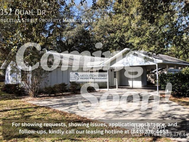 3 BR, 2 BA Apartment 4352 Quail Dr, Beaufort, SC 29906