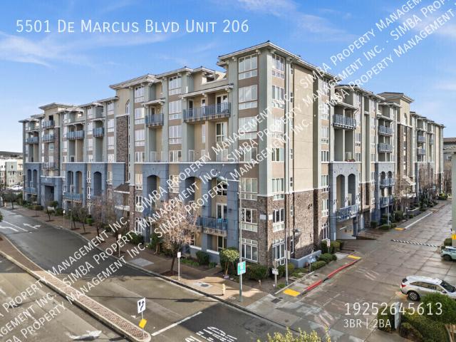 3 BR, 2 BA Apartment 5501 De Marcus Blvd Unit 206, Dublin, CA 94568