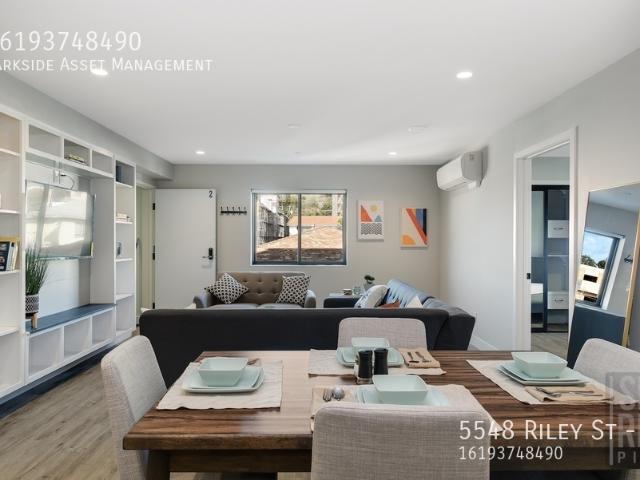 3 BR, 2 BA Apartment 5548 Riley St, San Diego, CA 92110