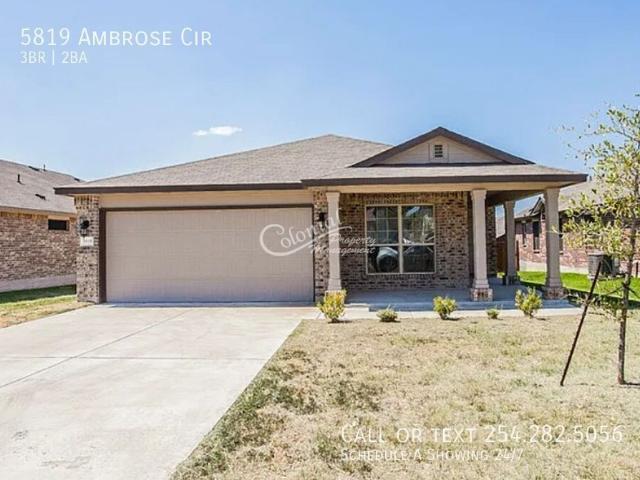 3 BR, 2 BA Apartment 5819 Ambrose Cir, Temple, TX 76502