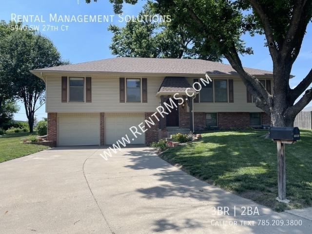 3 BR, 2 BA Apartment 5940 SW 27th Ct, Topeka, KS 66614